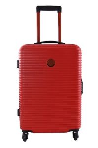 Valise Lulu Castagnette Valise Trolley Cdn Rigide Rouge